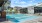 Resort-style pool with cabanas and sun deck at Broadstone Uptown new apartments Downtown Phoenix.